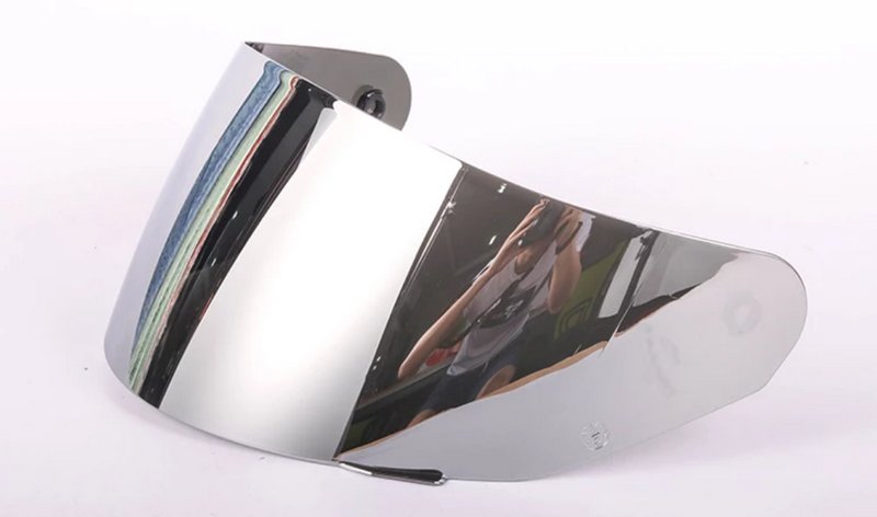 MICA VISOR LS2 FF369-384-351-352 IRIDIUM SILVER