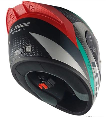 CASCO LS2 FF352 EVO MERCH ROJO SPOILER ROJO MATE